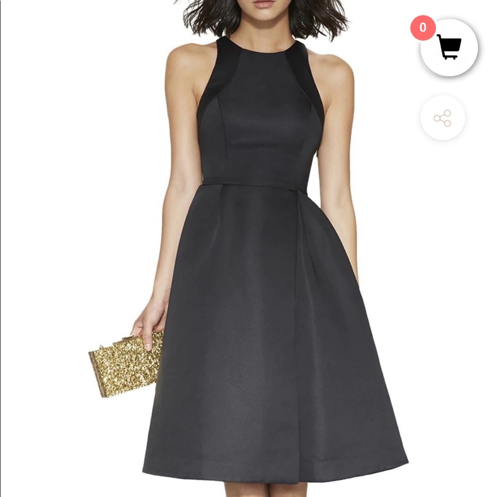 NWT Halston Heritage Black Dress